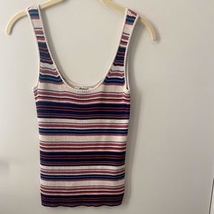 Madewell Striped Ribbed Tank